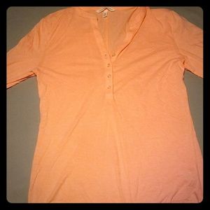 Victoria secret 3/4 sleeve Henley top